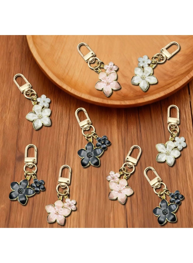 Ymcafmo YmcafmoAdorable Flower Keychains for Women, Stylish Keychain Charms, Bag and Purse Accessories for Handbags and Backpacks – Stylish Accessories（9pc） - Image 5